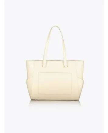 Axel Allison Γυναικεία Τσάντα Shopper Λευκή 1010-2943 004