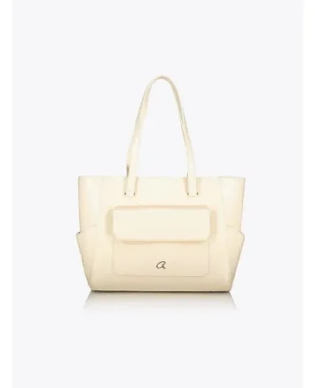 Axel Allison Γυναικεία Τσάντα Shopper Λευκή 1010-2943 004 Γυναικείες τσάντες