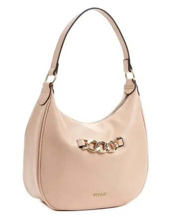 Τσάντα Ώμου – Χιαστί VERDE FASHION 16-6461 nude Γυναικείες τσάντες
