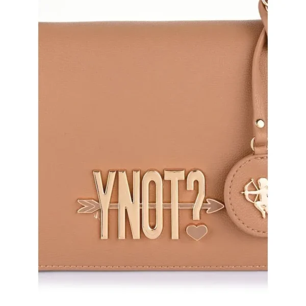 Τσάντα Ώμου-Χιαστί Y Not? LVS-001S4 Camel Γυναικείες τσάντες 8
