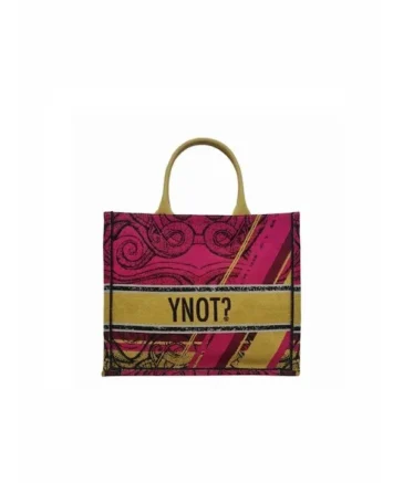 Y Not? ENE-001S3 Γυναικεία Τσάντα Shopper Ώμου Φούξια Γυναικείες τσάντες
