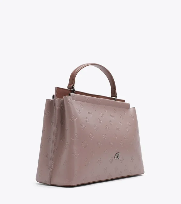 AXEL ΤΣΑΝΤΑ ΧΕΙΡΟΣ 1010-3347 DUSTY PINK Γυναικεία Τσάντα Χειρός 7