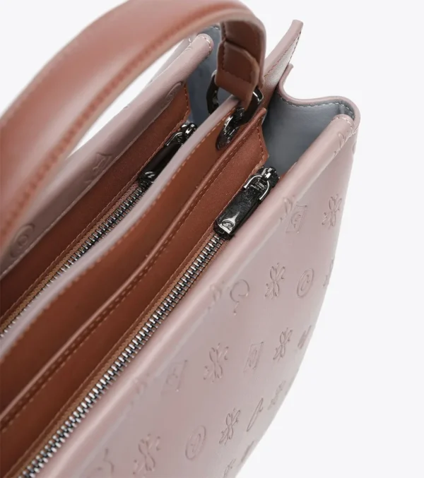 AXEL ΤΣΑΝΤΑ ΧΕΙΡΟΣ 1010-3347 DUSTY PINK Γυναικεία Τσάντα Χειρός 8