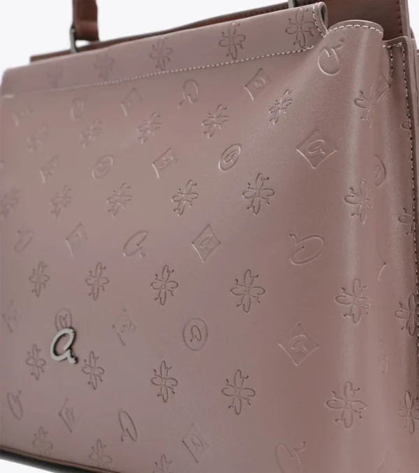 AXEL ΤΣΑΝΤΑ ΧΕΙΡΟΣ 1010-3347 DUSTY PINK Γυναικεία Τσάντα Χειρός 9