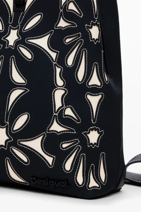 DESIGUAL ΣΑΚΙΔΙΟ ΠΛΑΤΗΣ 24WAKP11 ΜΑΥΡΟ Γυναικείες τσάντες 7