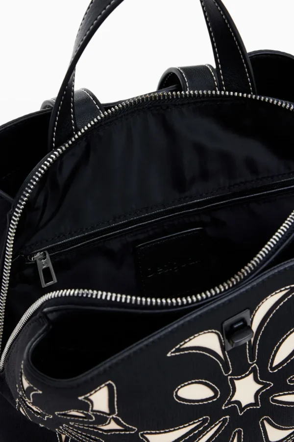 DESIGUAL ΣΑΚΙΔΙΟ ΠΛΑΤΗΣ 24WAKP11 ΜΑΥΡΟ Γυναικείες τσάντες 6