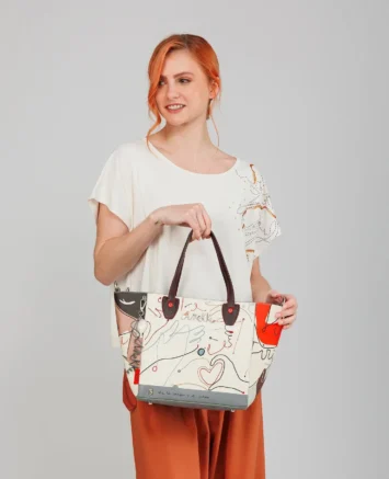 ANEKKE ΤΣΑΝΤΑ SHOPPER ΙΣΠΑΝΙΑ 40761-226 MULTICOLOR