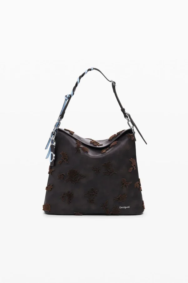 DESIGUAL ΣΑΚΙΔΙΟ ΠΛΑΤΗΣ/ΤΣΑΝΤΑ ΩΜΟΥ 25WAKP166009U ΚΑΦΕ Γυναικείες τσάντες 3