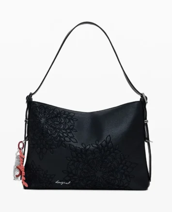 DESIGUAL ΤΣΑΝΤΑ ΩΜΟΥ 25WAXPA02000U ΜΑΥΡΗ