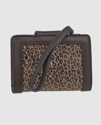 VERDE ΓΥΝΑΙΚΕΙΟ ΠΟΡΤΟΦΟΛΙ 18-0001547 ΑΣ ANIMAL PRINT ΚΑΦΕ