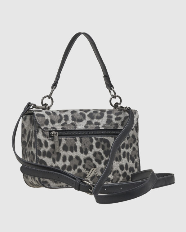 VERDE ΓΥΝΑΙΚΕΙΑ ΤΣΑΝΤΑ ΧΙΑΣΤΙ 16-0008184 ANIMAL PRINT ΜΑΥΡΟ Γυναικείες τσάντες 24