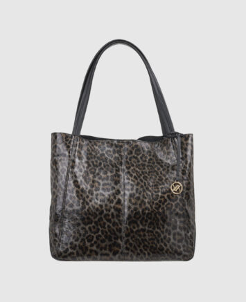 VERDE ΓΥΝΑΙΚΕΙΑ ΤΣΑΝΤΑ ΧΙΑΣΤΙ 16-0008176  ANIMAL PRINT ΚΑΦΕ Νέες Αφίξεις 11