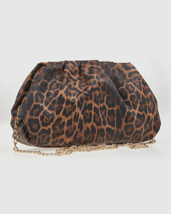 VERDE ΓΥΝΑΙΚΕΙΑ ΤΣΑΝΤΑ ΑΜΠΙΓΙΕ 01-0002027 ANIMAL PRINT Βραδινό 4